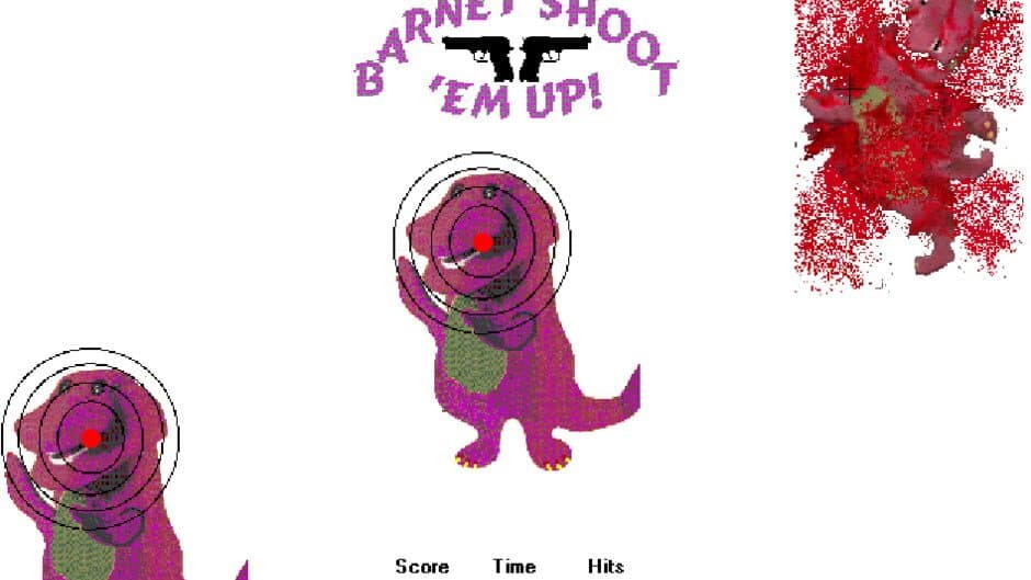Скриншот 1 из Barney Shoot 'Em Up