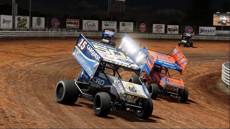 Скриншот 1 из World of Outlaws: Dirt Racing 24 Gold Edition