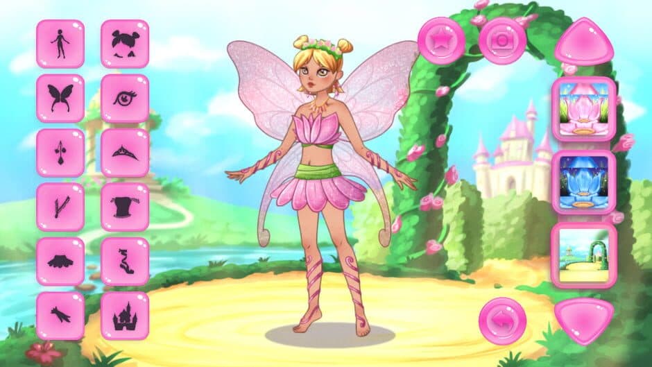 Скриншот 1 из Little Fairy Dress Up