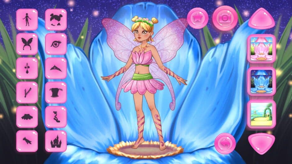 Скриншот 3 из Little Fairy Dress Up