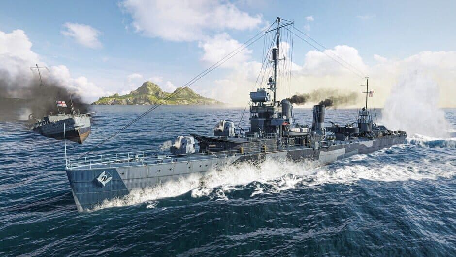 Скриншот 1 из World of Warships: Legends - A Tale of Bravery