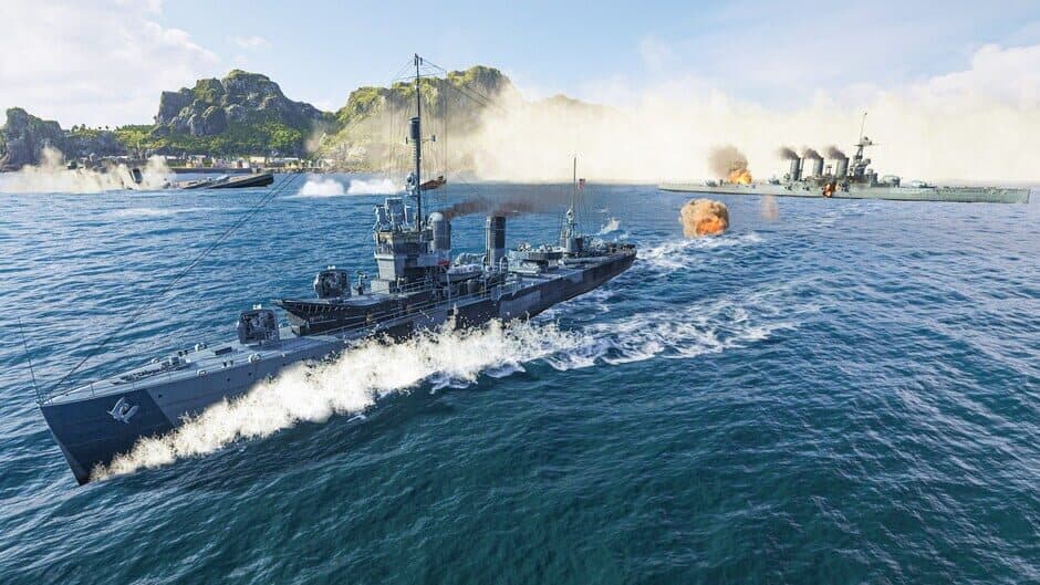 Скриншот 2 из World of Warships: Legends - A Tale of Bravery