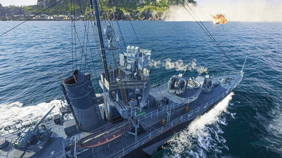 Скриншот 3 из World of Warships: Legends - A Tale of Bravery
