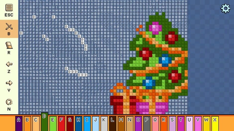 Скриншот 4 из Pixel Cross Stitch Color by Number - Christmas Pack
