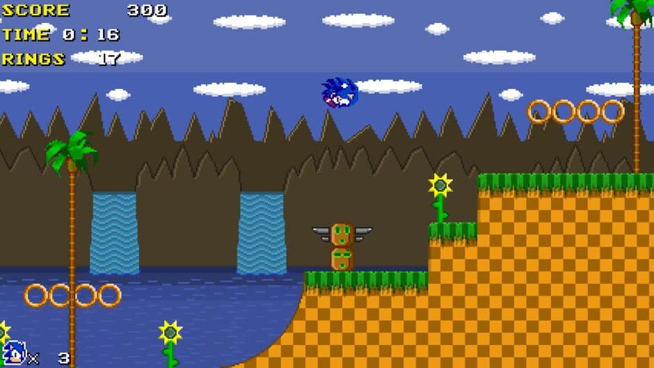 Скриншот 1 из Sonic 8-Bit Overloaded