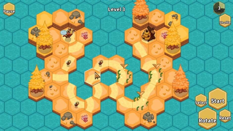 Скриншот 1 из Bee Flowers: Royal Garden