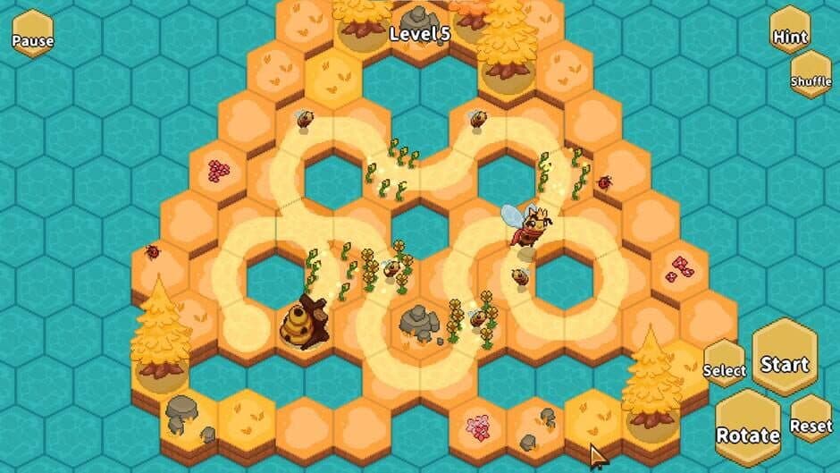 Скриншот 3 из Bee Flowers: Royal Garden