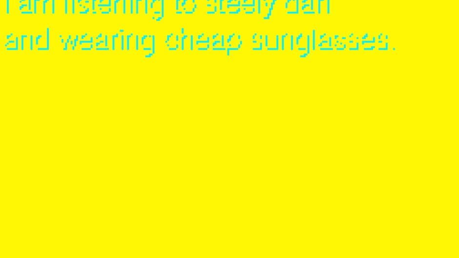 Скриншот 1 из The Bombs Have Been Dropped, I am Listening to Steely Dan and Wearing Cheap Sunglasses.