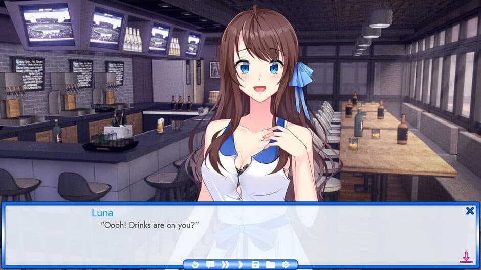 Скриншот 1 из Dating Sim! Luna's Lovely Summer