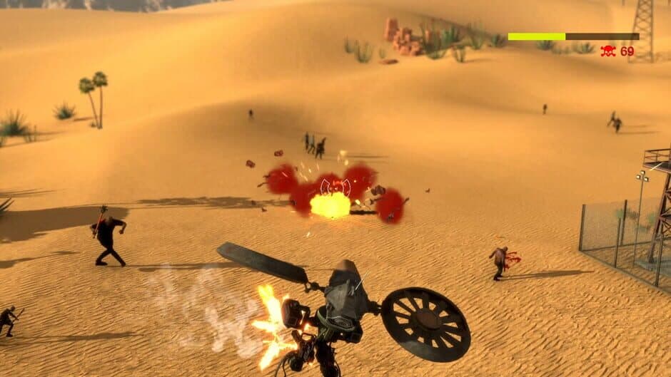 Скриншот 1 из Drone Simulator: Smash Zombies