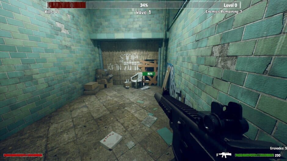 Скриншот 1 из Zombie Demolition: Infinite Zombie Shooter