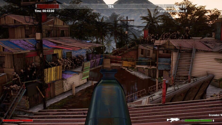 Скриншот 2 из Zombie Demolition: Infinite Zombie Shooter