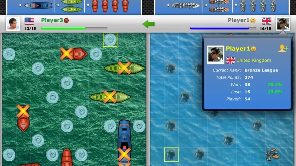 Скриншот 2 из Naval Warfare Multi-shot