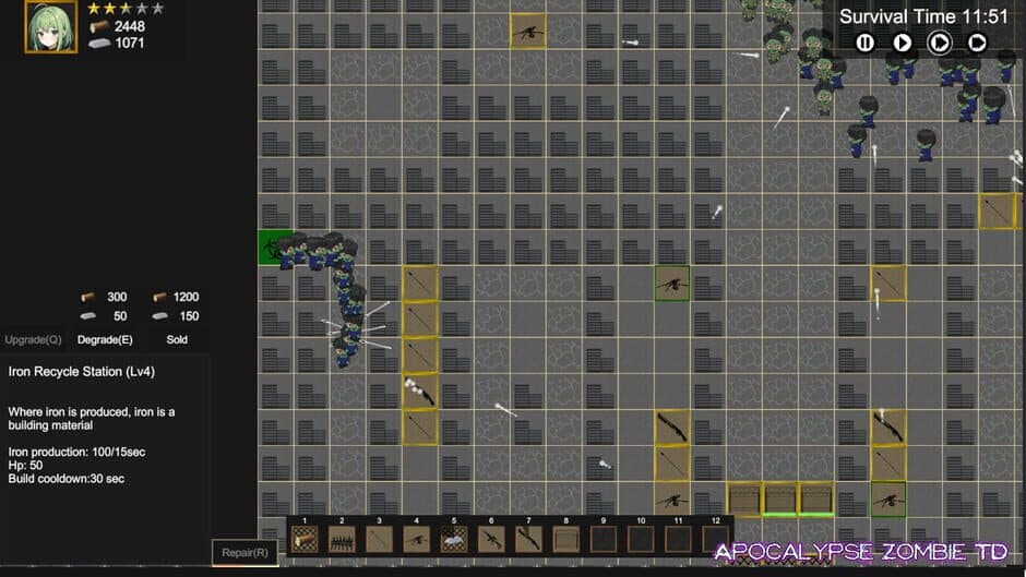Скриншот 11 из Apocalypse Zombie TD
