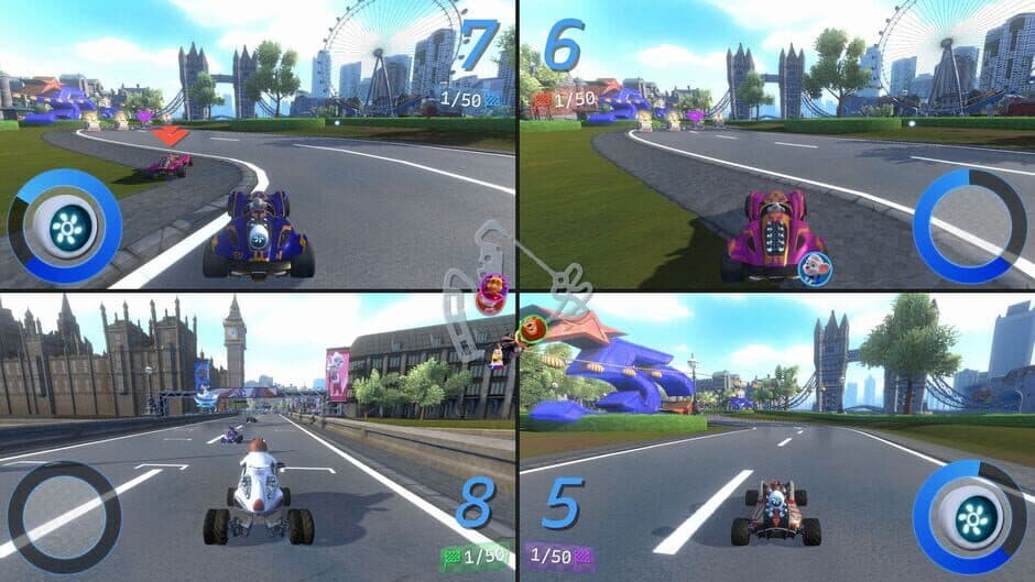 Скриншот 4 из Ed & Edda: Grand Prix – Racing Champions