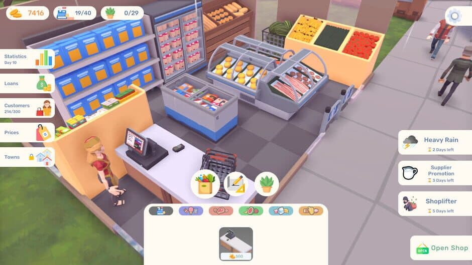 Скриншот 4 из Local Supermarket Tycoon
