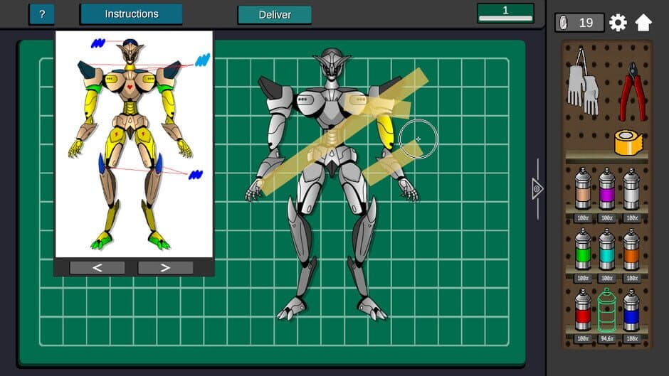 Скриншот 1 из Mech Assembler: Model Kit Builder Simulator