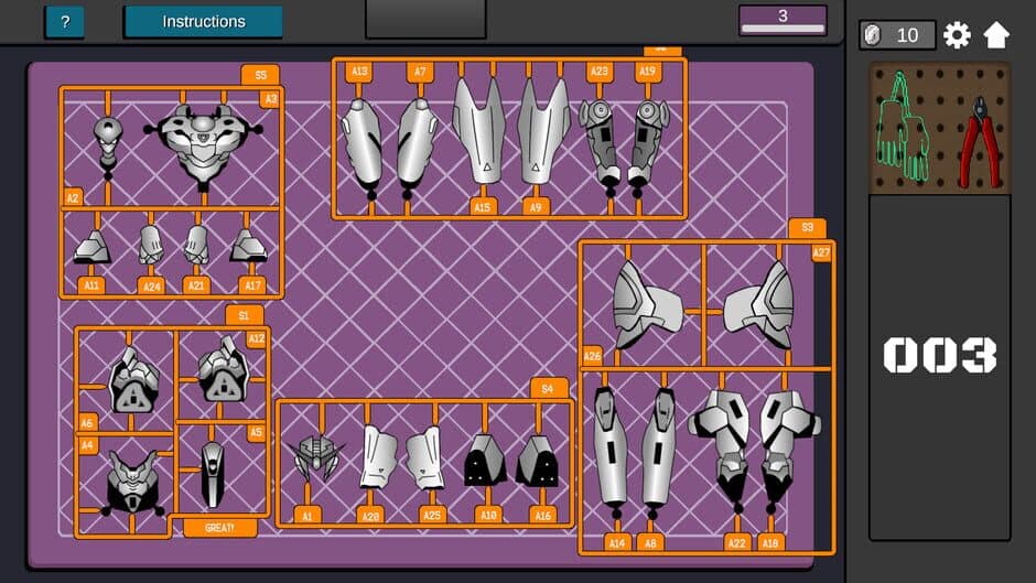 Скриншот 2 из Mech Assembler: Model Kit Builder Simulator