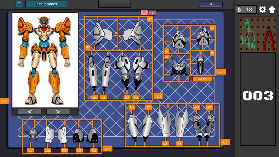 Скриншот 3 из Mech Assembler: Model Kit Builder Simulator