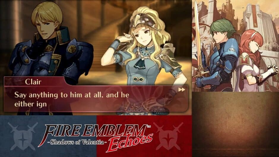 Скриншот 1 из Fire Emblem Echoes: Shadows of Valentia - DLC Pack 4: Rise of the Deliverance Set