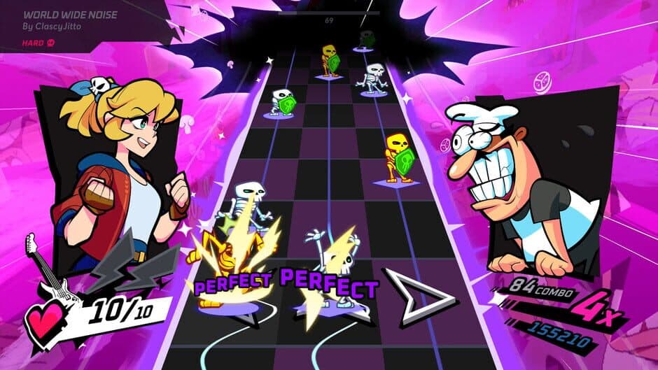 Скриншот 2 из Rift of the NecroDancer: Pizza Tower - "World Wide Noise"