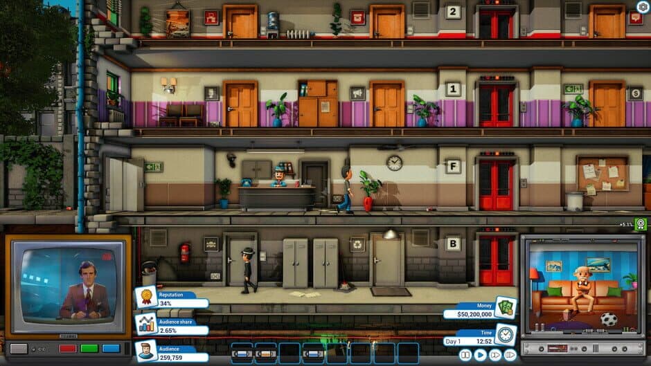 Скриншот 2 из Mad Television Tycoon