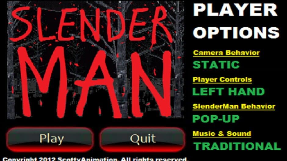 Скриншот 1 из Slender Man Retro