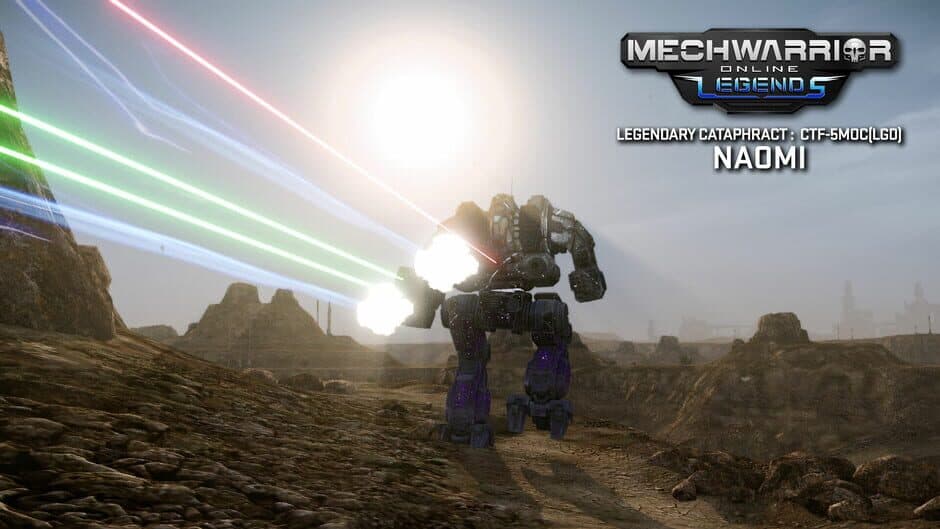 Скриншот 1 из MechWarrior Online: Naomi Legendary Mech Pack