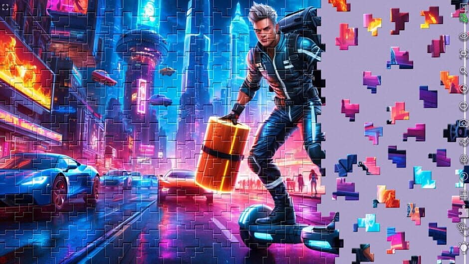 Скриншот 6 из Master of Pieces Jigsaw Puzzle: Into the Future