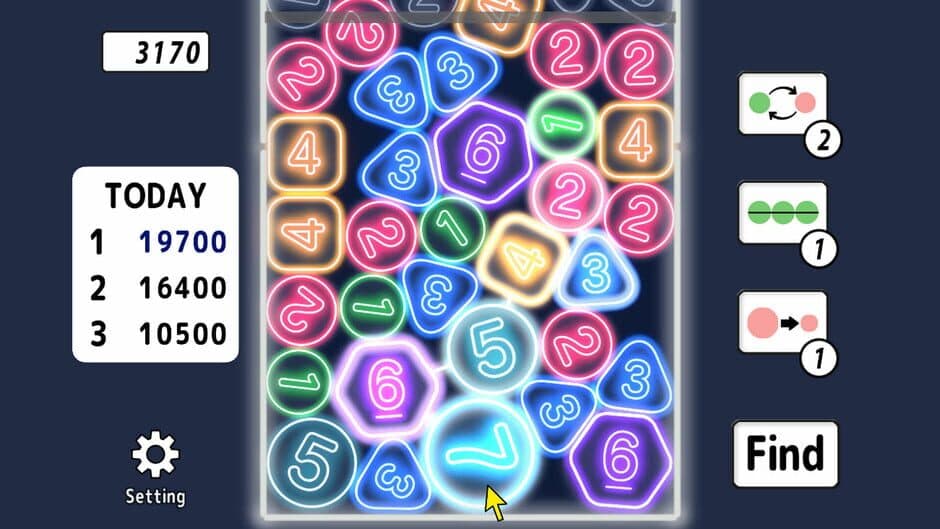 Скриншот 3 из 1234 Connect Puzzle