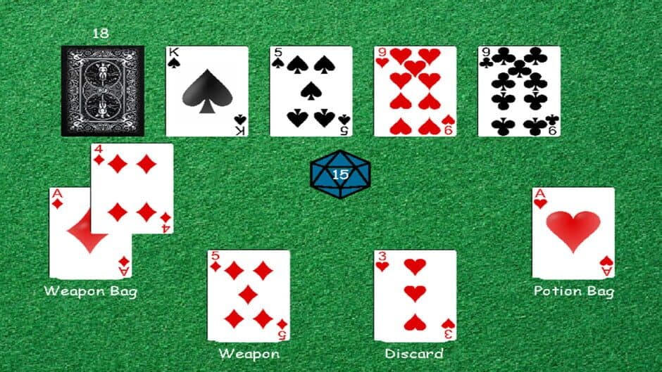 Скриншот 1 из Scoundrel Solitaire