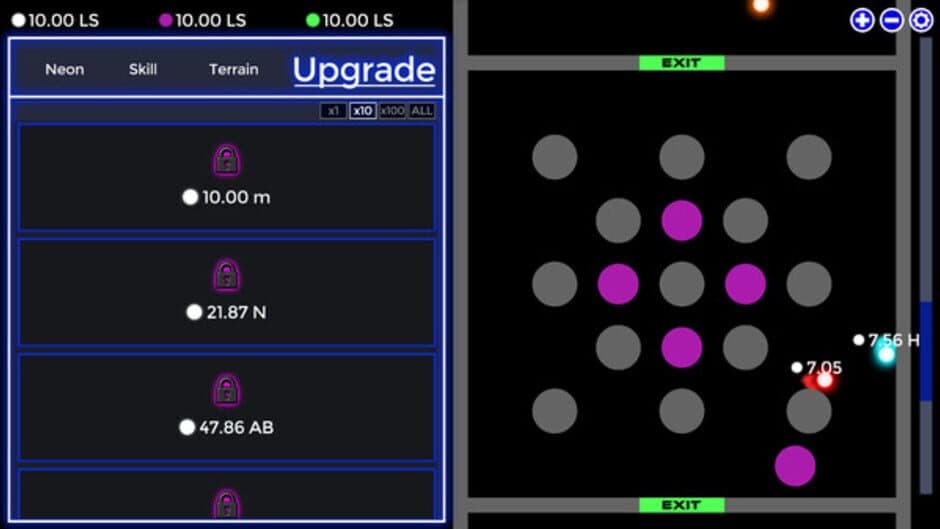 Скриншот 1 из Neon Idle