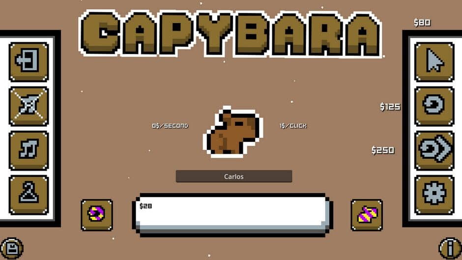 Скриншот 1 из Capybara Achievement Clicker