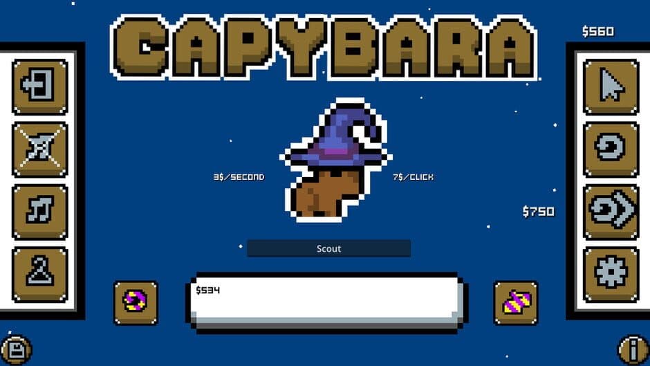Скриншот 2 из Capybara Achievement Clicker