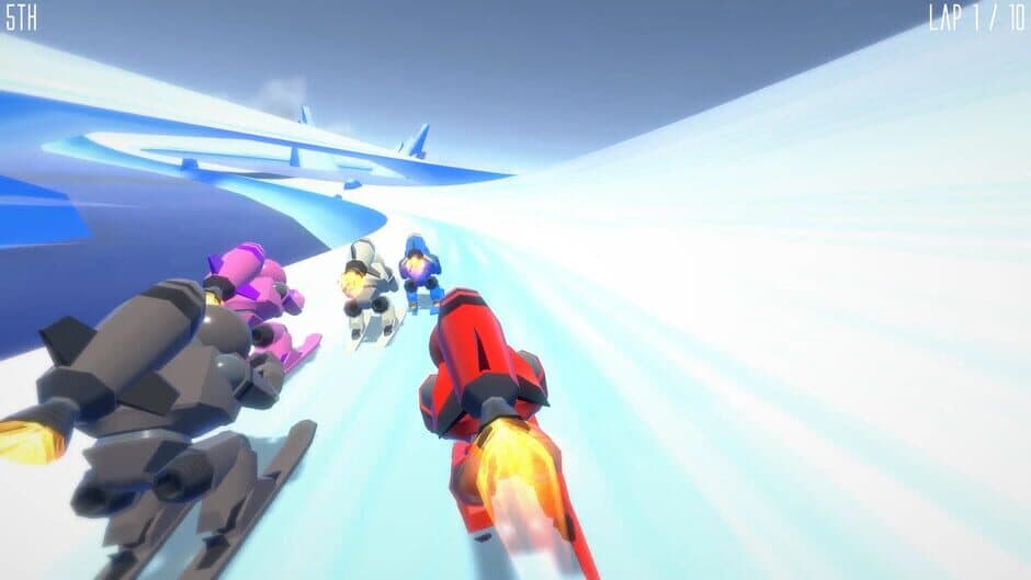 Скриншот 2 из Rocket Ski Racing