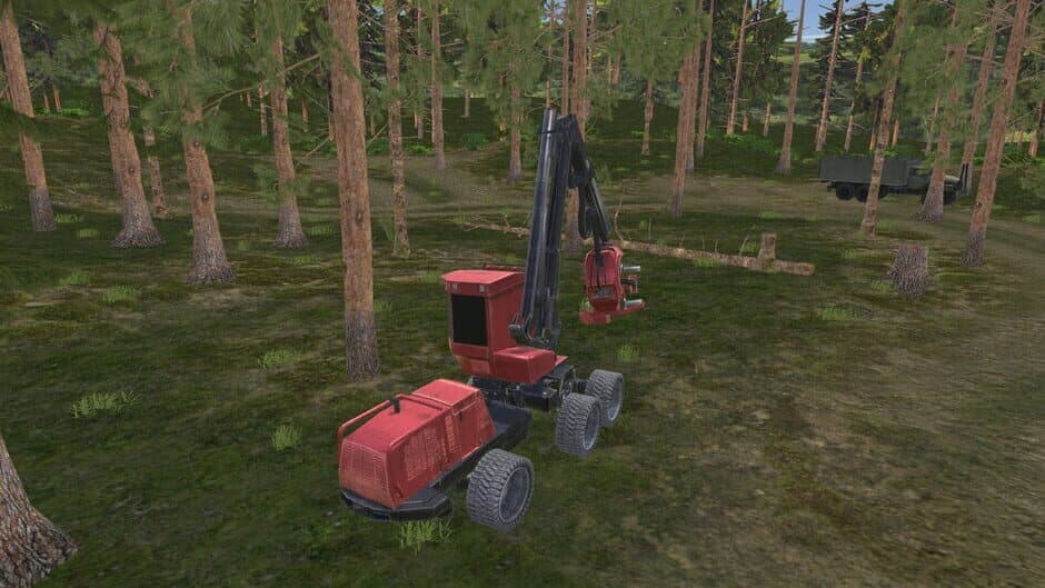 Скриншот 2 из Forest Harvester Tractor 3D