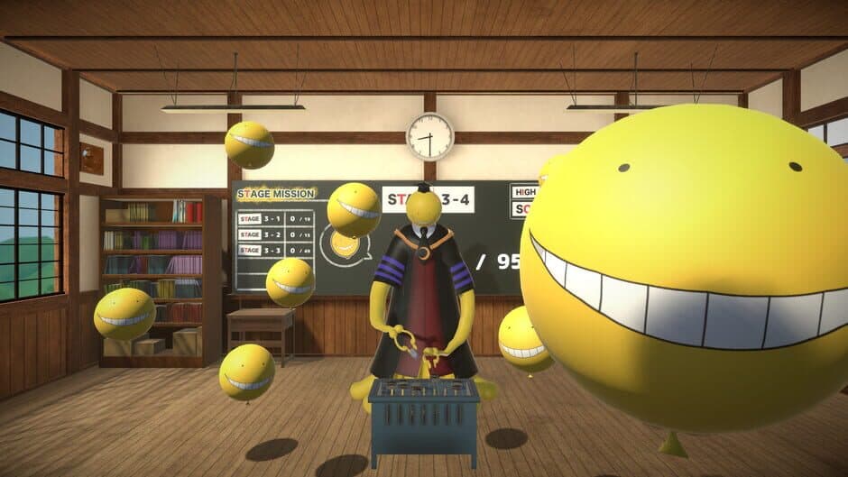 Скриншот 1 из Assassination Classroom VR Balloon Challenge Time