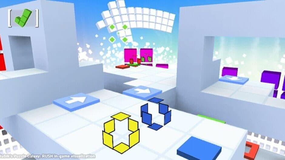 Скриншот 2 из Rubik's Puzzle Galaxy: Rush