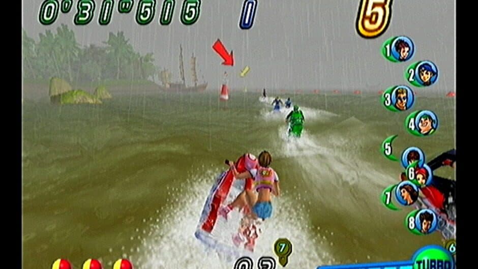 Скриншот 2 из Wave Race: Blue Storm