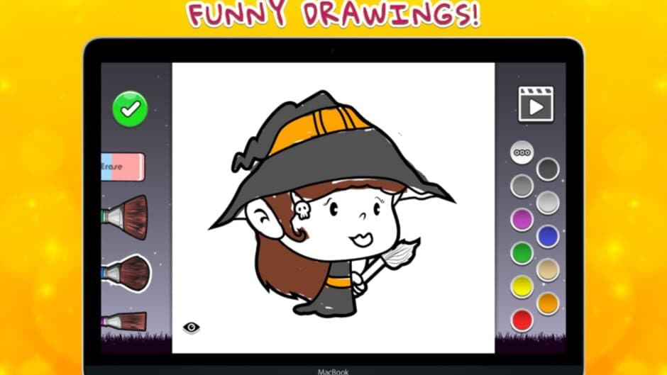 Скриншот 1 из Coloring Book - Halloween