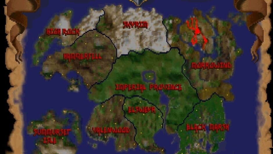 Скриншот 1 из The Elder Scrolls: Arena