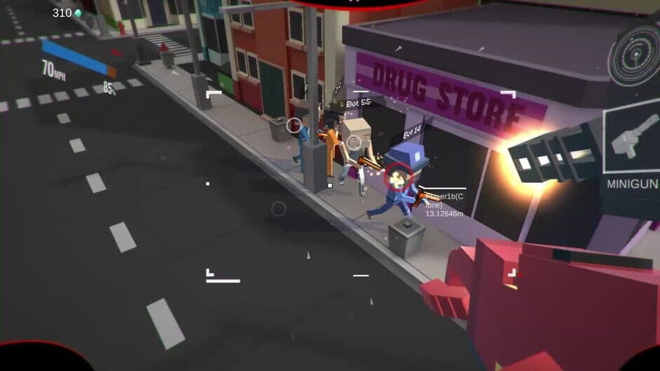 Скриншот 3 из Block Robot Mini Survival Game
