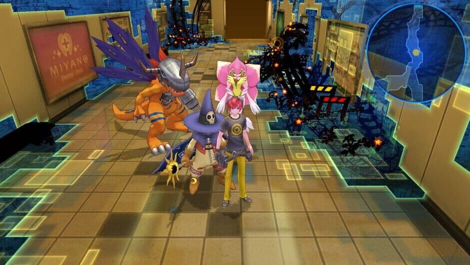 Скриншот 4 из Digimon Story: Cyber Sleuth