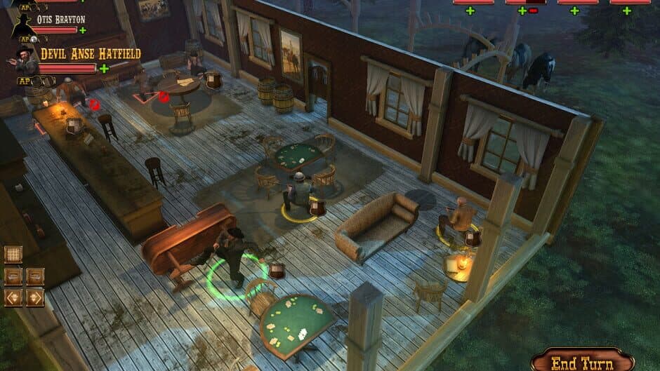 Скриншот 2 из The Feud: Wild West Tactics